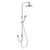 Argent Metro Twin Hose Shower System Chrome
