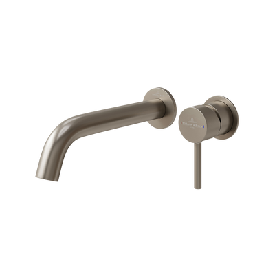 Villeroy & Boch Vita 25mm Wall Mounted Basin Mixer Brushed Nickel Lead Free