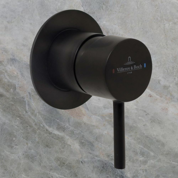 Villeroy & Boch Vita Shower Mixer Matte Black Lead Free
