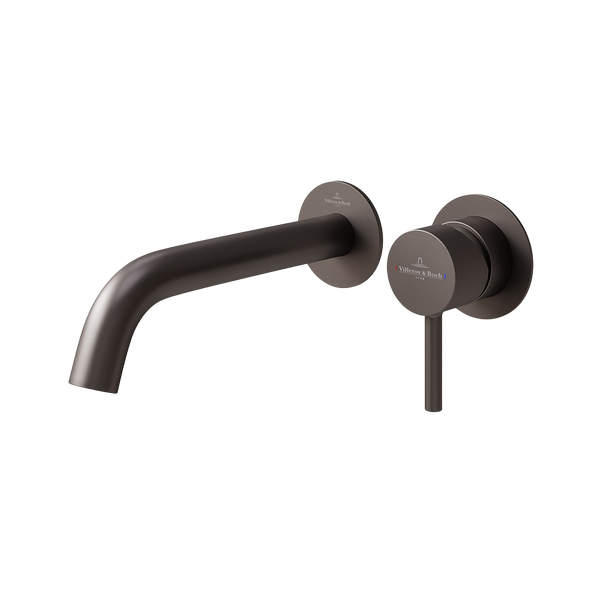 Villeroy & Boch Vita 35mm Wall Mounted Basin/Bath Mixer Gunmetal Lead Free
