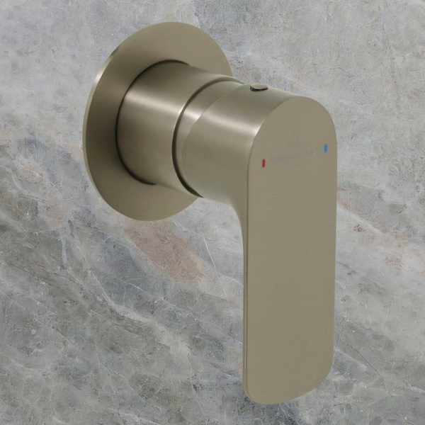Villeroy & Boch O.Novo Shower Mixer Brushed Nickel