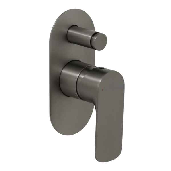 Villeroy & Boch O.Novo Diverter Mixer Gunmetal