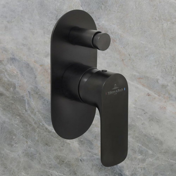 Villeroy & Boch O.Novo Diverter Mixer Matte Black