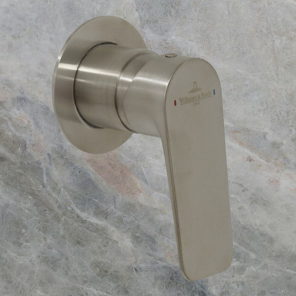 Villeroy & Boch O.Novo Style Shower Mixer Brushed Nickel