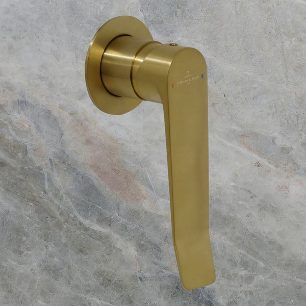 Villeroy & Boch O.Novo Style ViCare Shower Mixer Brushed Gold