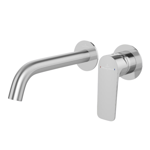 Villeroy & Boch O.Novo Style S Wall Mounted Basin Mixer Chrome Lead Free
