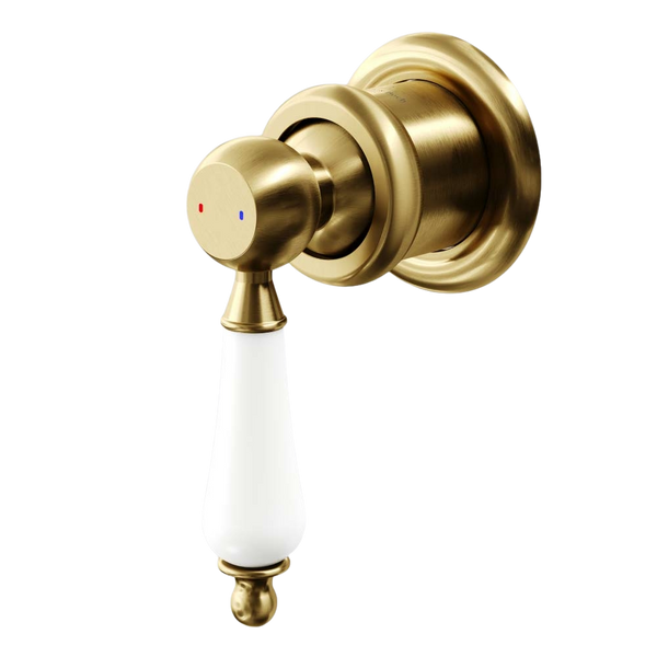 Villeroy & Boch Avia 2.0 Shower Mixer Ceramic Lever Brushed Gold