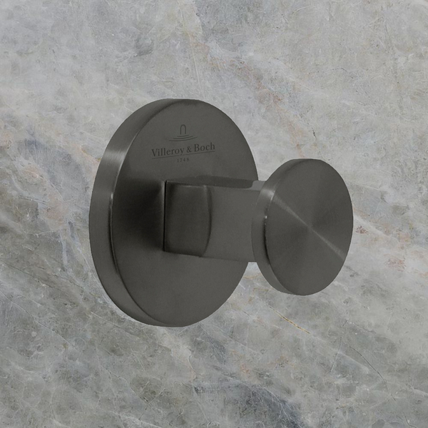Villeroy & Boch Architectura Robe Hook Gunmetal