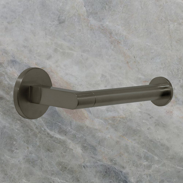 Villeroy & Boch Architectura Right Hand Facing Toilet Roll Holder Gunmetal