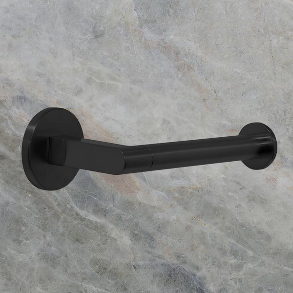 Villeroy & Boch Architectura Right Hand Facing Toilet Roll Holder Matte Black