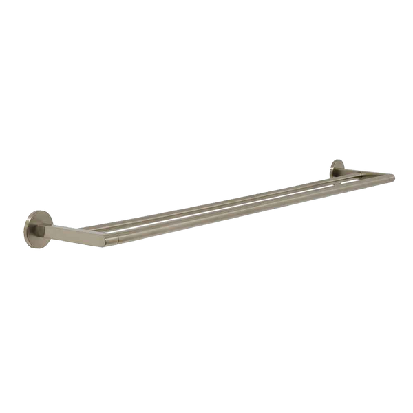 Villeroy & Boch Architectura 800mm Double Towel Rail Brushed Nickel