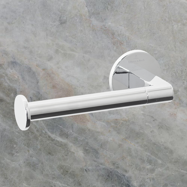 Villeroy & Boch Architectura Left Hand Facing Toilet Roll Holder Chrome