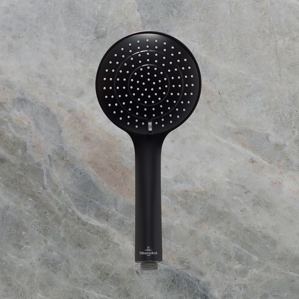 Villeroy & Boch Architectura Style Trio 110mm Shower Handpiece Matte Black