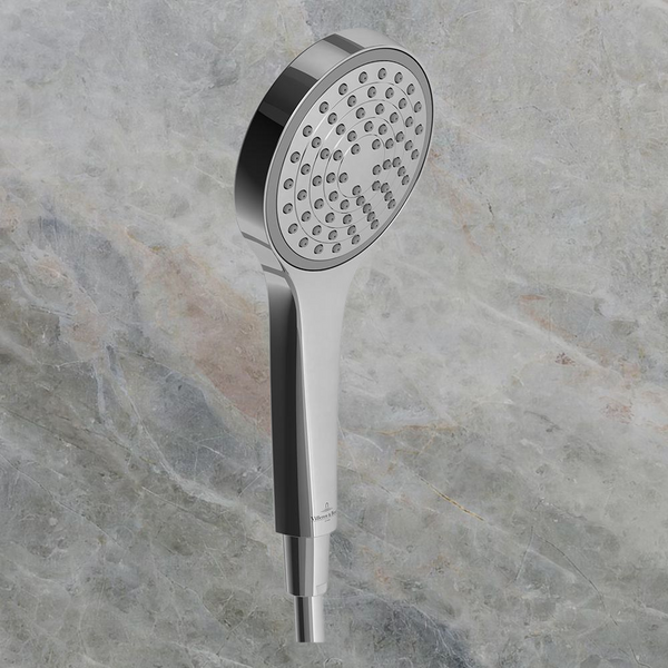 Villeroy & Boch Embrace Trio 110mm Shower Handpiece Chrome