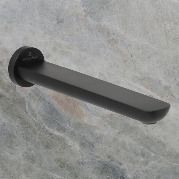 Villeroy & Boch O.Novo Bath Spout Matte Black