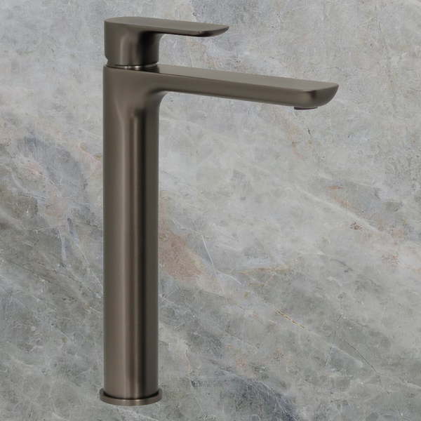 Villeroy & Boch O.Novo Vessel Basin Mixer Gunmetal
