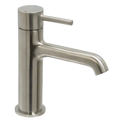 Villeroy & Boch Vita Basin Mixer Brushed Nickel