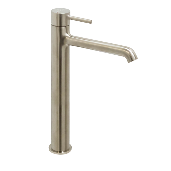 Villeroy & Boch Vita Vessel Basin Mixer Brushed Nickel