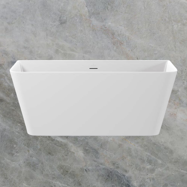 Villeroy & Boch Collaro 1500mm Back to Wall Bath CastStone White