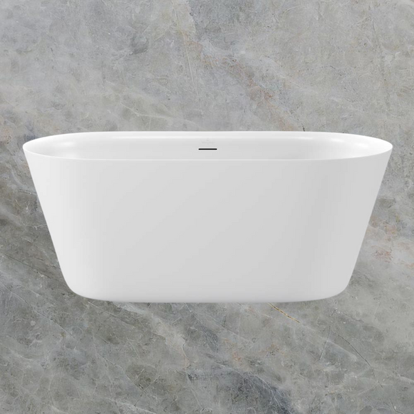 Villeroy & Boch O.Novo 1500mm Oval Freestanding Bath CastStone White