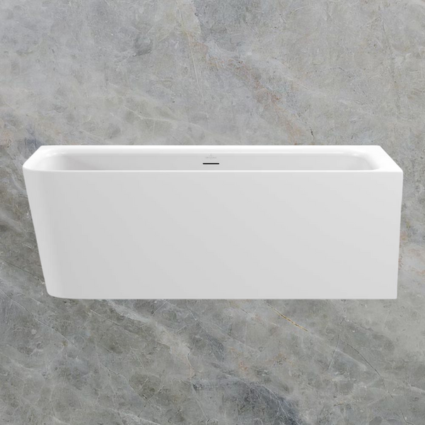 Villeroy & Boch Architectura 1650mm Right Corner Back to Wall Bath CastStone White