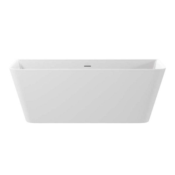 Villeroy & Boch Collaro 1650mm Back to Wall Bath CastStone White
