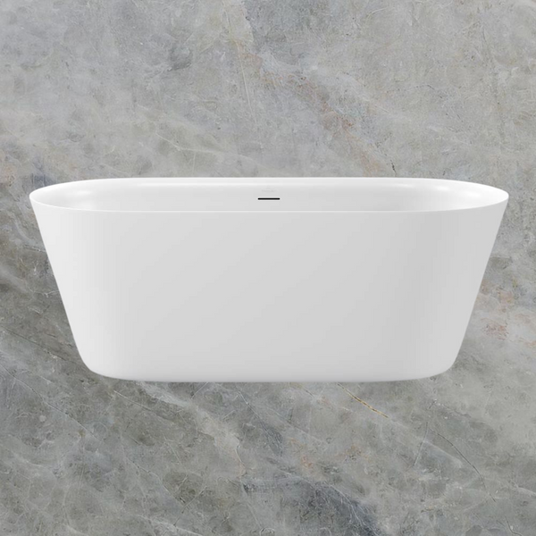 Villeroy & Boch O.Novo 1650mm Oval Freestanding Bath CastStone White