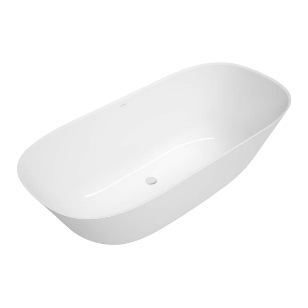 Villeroy & Boch Theano 1750mm Quaryl Freestanding Bath Alpine White