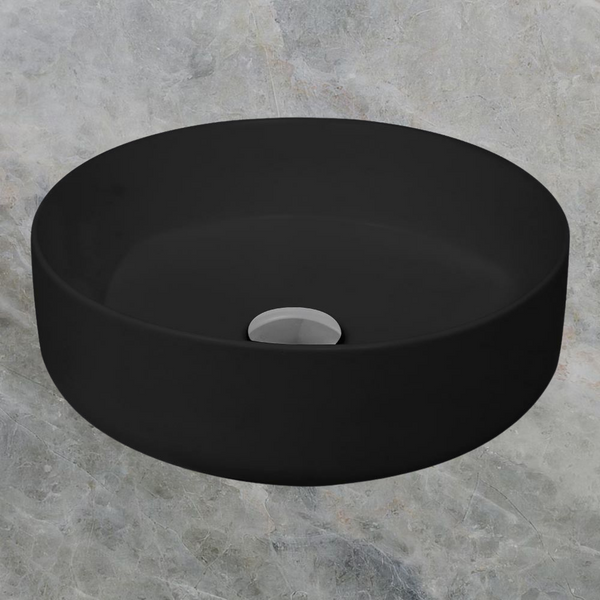 Argent Grace Neu 355 Round Vessel Basin Matte Black