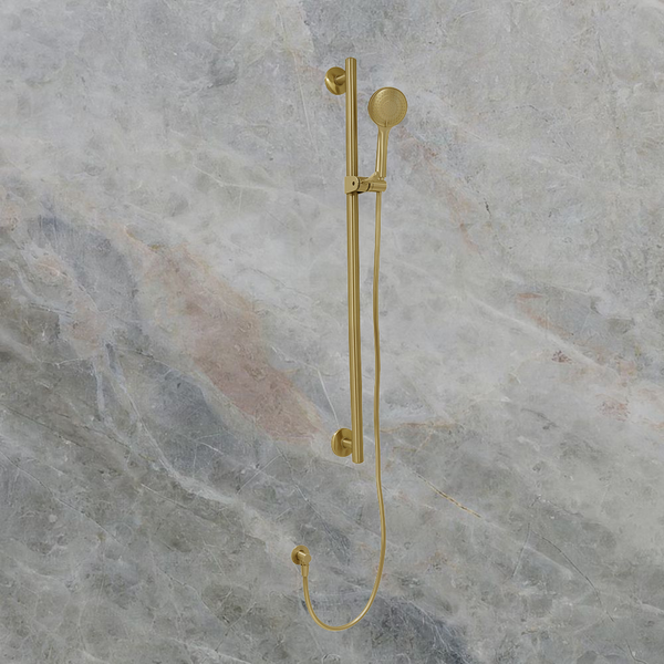 Villeroy & Boch ViCare Trio Designer 32 Shower Rail Set Brushed Gold