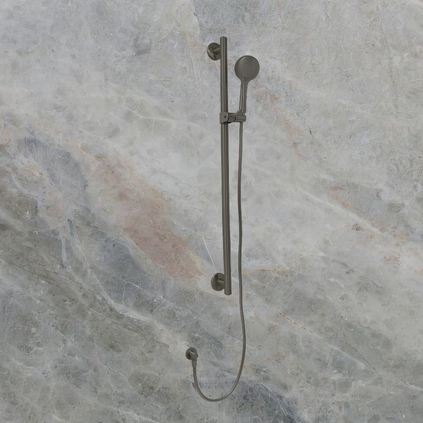 Villeroy & Boch ViCare Trio Designer 32 Shower Rail Set Gunmetal