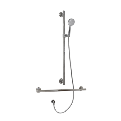 Villeroy & Boch ViCare Trio Designer 32 T Shower Rail Set Universal Chrome