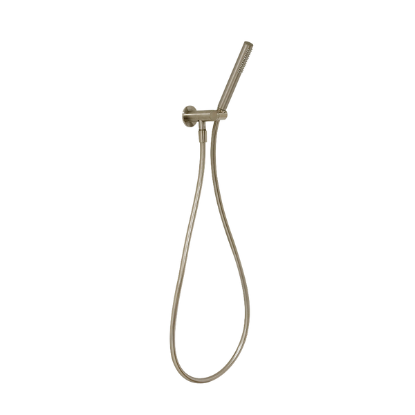 Villeroy & Boch Embrace Pure Adjustable Hook & Union Shower Set Brushed Nickel