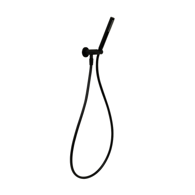 Villeroy & Boch Embrace Pure Adjustable Hook & Union Shower Set Matte Black