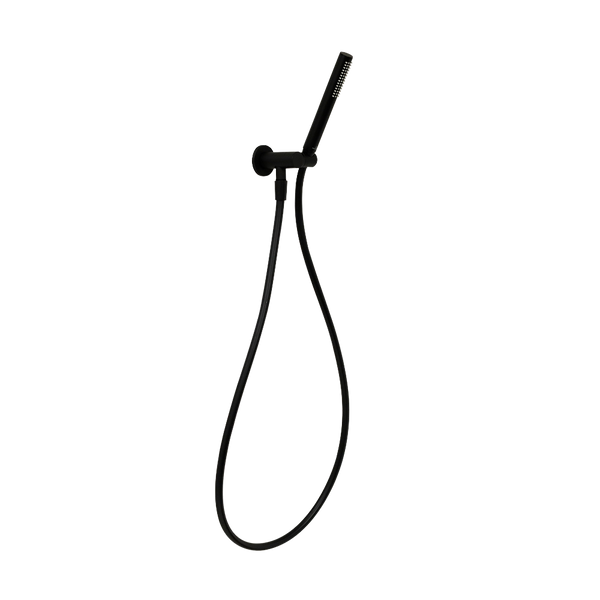 Villeroy & Boch Embrace Pure Adjustable Hook & Union Shower Set Matte Black