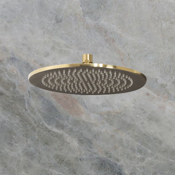 Villeroy & Boch Embrace 250mm Overhead Shower Brushed Gold