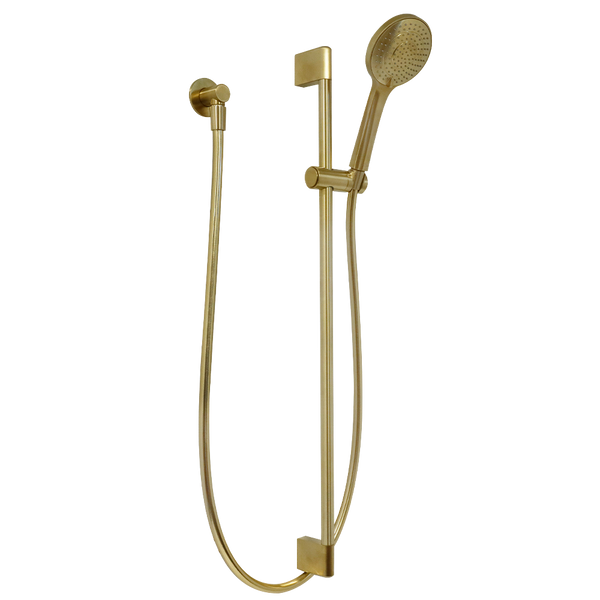 Villeroy & Boch Architectura Style Trio 800mm Shower Rail Set Brushed Gold