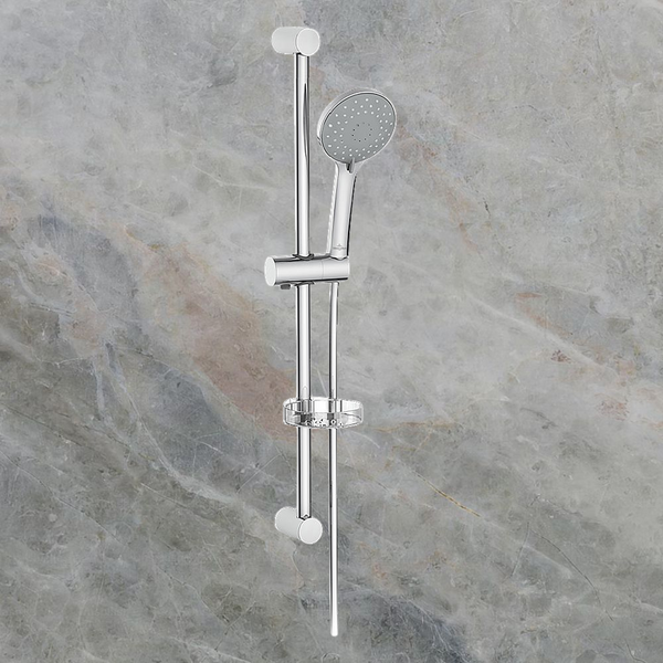 Villeroy & Boch Architectura Start Trio 600mm Shower Rail Set Chrome