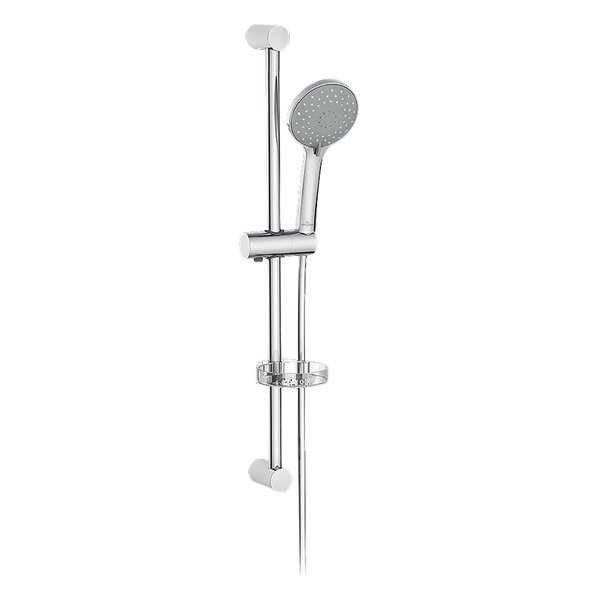 Villeroy & Boch Architectura Start Trio 600mm Shower Rail Set Chrome