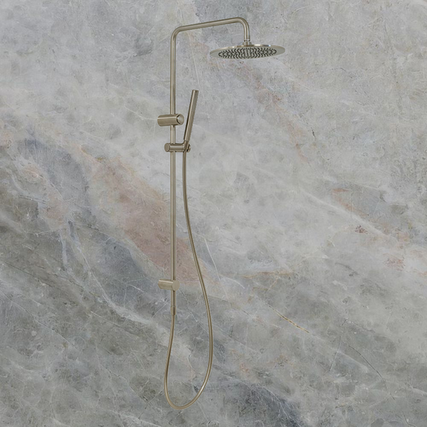 Villeroy & Boch Embrace Pure 250mm Shower System Brushed Nickel