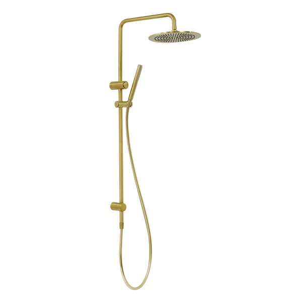 Villeroy & Boch Embrace Pure 250mm Shower System Brushed Gold