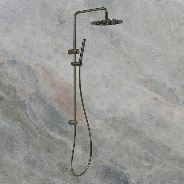 Villeroy & Boch Embrace Pure 250mm Shower System Gunmetal