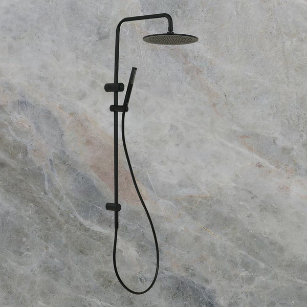 Villeroy & Boch Embrace Pure 250mm Shower System Matte Black