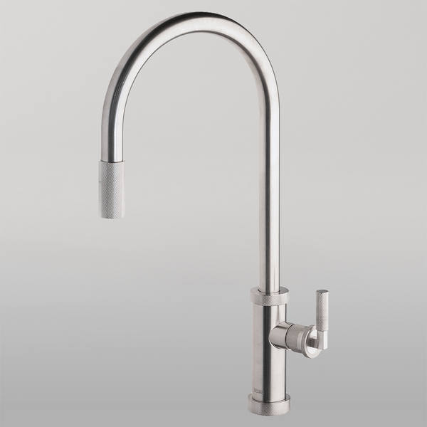 Armando Vicario Urban D Pull Out Kitchen Mixer Brushed Nickel