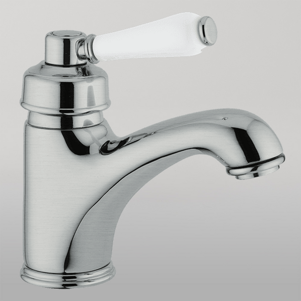 Armando Vicario Provincial Basin Mixer Brushed Nickel