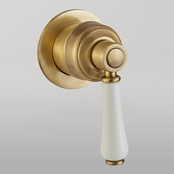 Armando Vicario Provincial Shower Wall Mixer Bronze