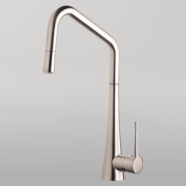Armando Vicario Tink-D Kitchen Mixer With Pull-Out Brushed Nickel