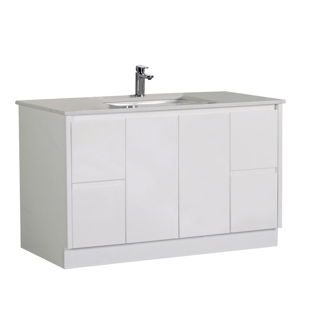 If you wish to install a classic, clean look bathroom vanity in your bathroom, our Alice vanity range are the ideal one for you. Made by Moisture Proof board with high-quality 2-pack finish, the vanity unit looks absolutely fabulous and feels strong and stable with every day use. Better still, there is ample room for a