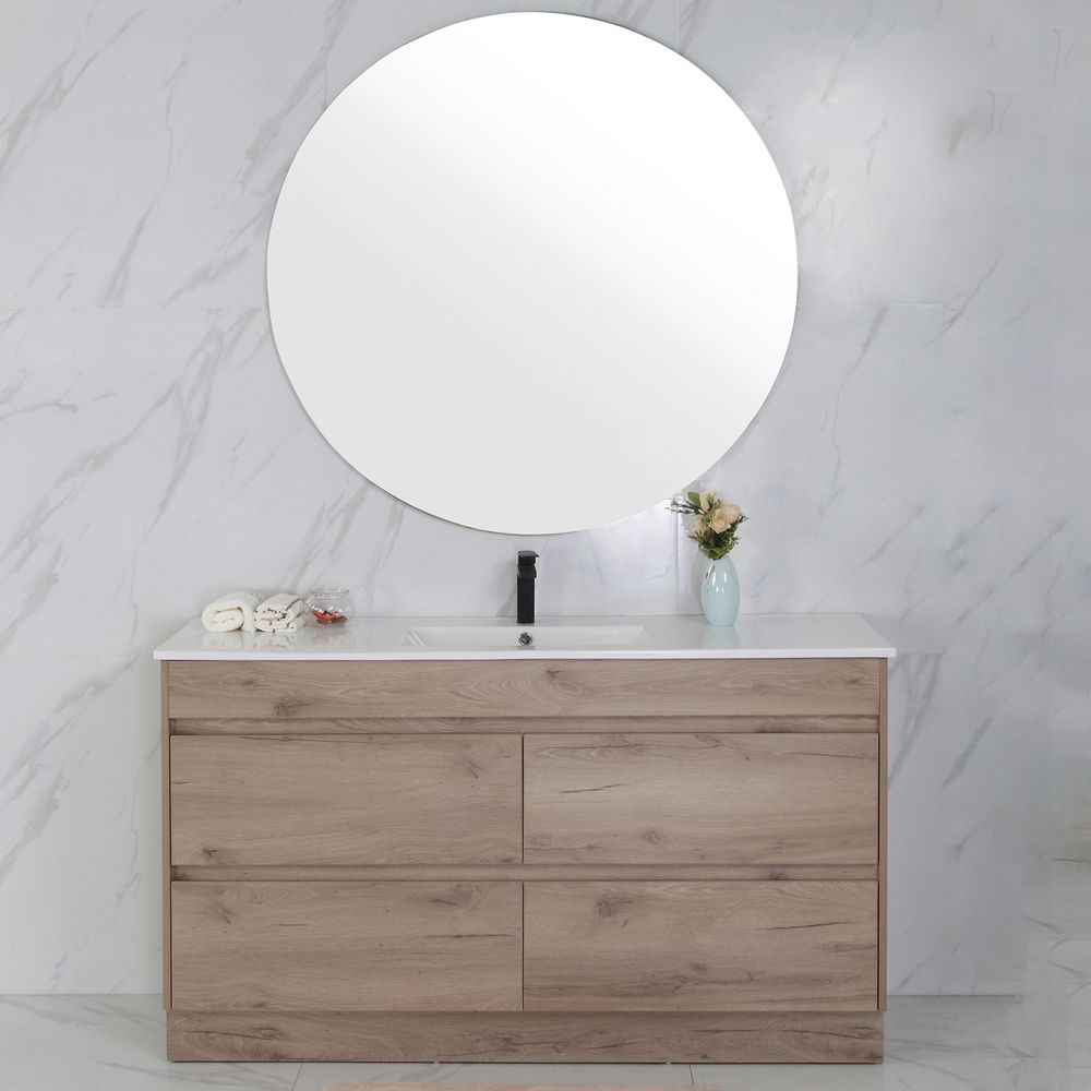 There is no doubt, our Max Floor / Wall hung vanity will offer you one of the finest timber looking vanity in your bathroom. There is too much space available with all drawer design. Featuring exquisite detailing of the timber finish, it will be one of the most impressive investments in your bathroom. Features Modern d