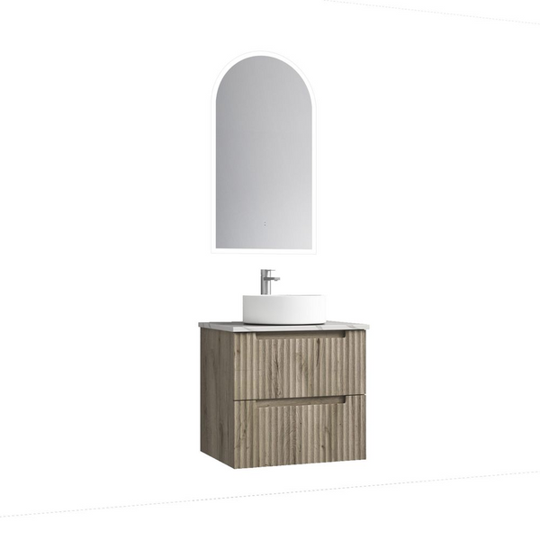 Aulic Tuscana 600mm Wall Hung Vanity